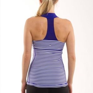 Lululemon Halter Striped Top Sz 6